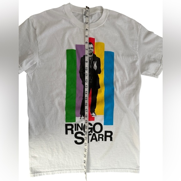 Ringo Starr Graphic T-Shirt – Licensed | White | Cotton - Picture 3 of 5